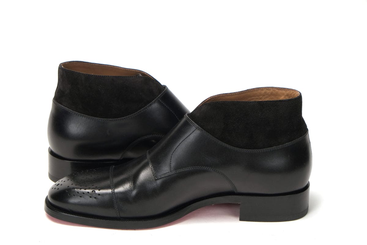 Christian Louboutin Black Tom Flt Box Prestige Shoes