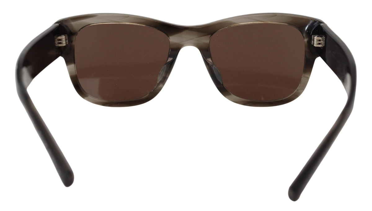 Gafas de sol elegantes con degradado marrón para mujer de Dolce &amp; Gabbana