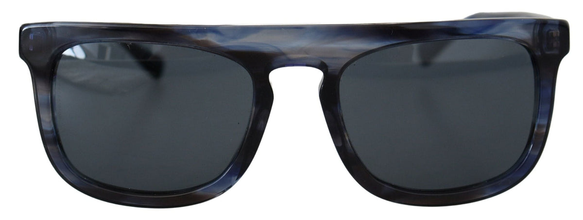 Gafas de sol elegantes de acetato azul Dolce &amp; Gabbana para mujer