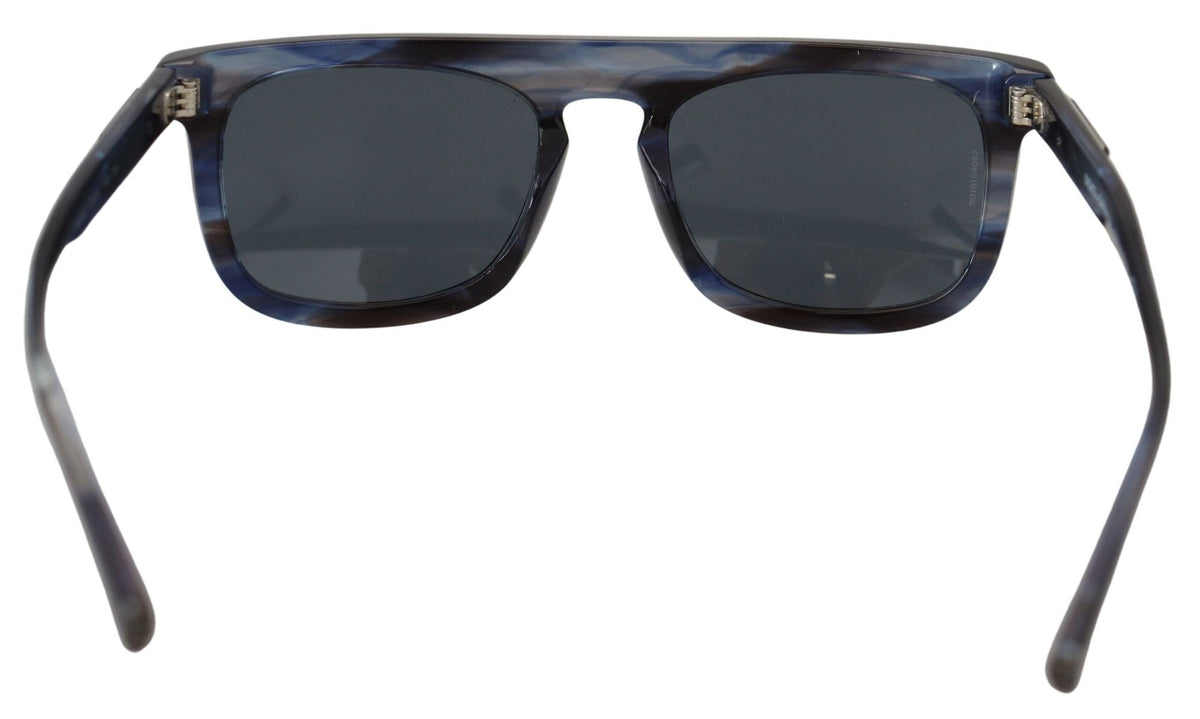 Gafas de sol elegantes de acetato azul Dolce &amp; Gabbana para mujer