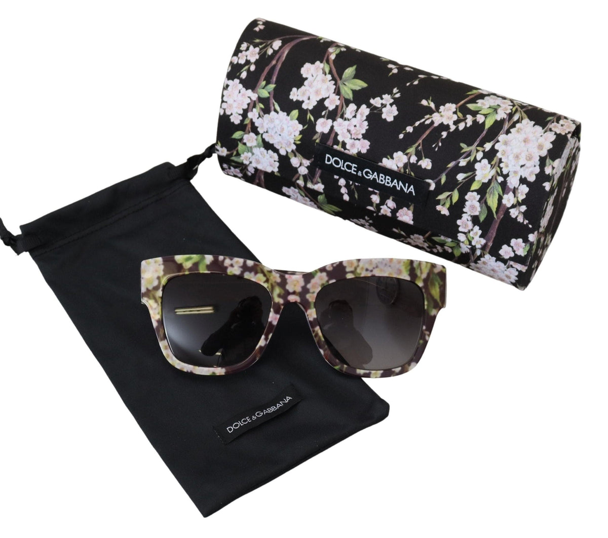 Lunettes de soleil élégantes multicolores dégradées Dolce &amp; Gabbana