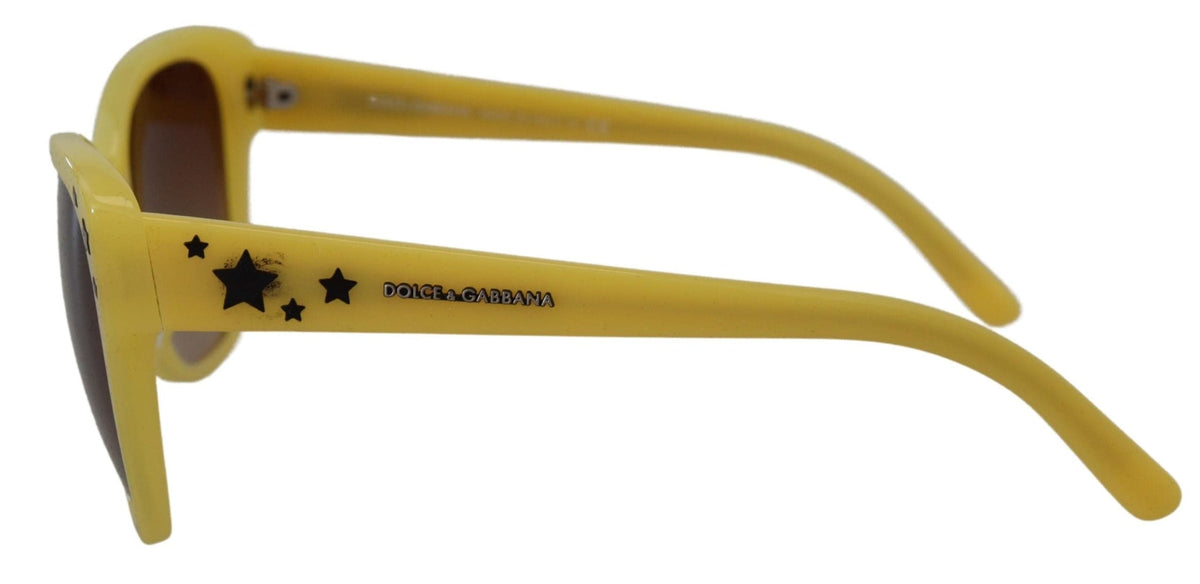 Gafas de sol Dolce &amp; Gabbana Chic de acetato amarillo degradado