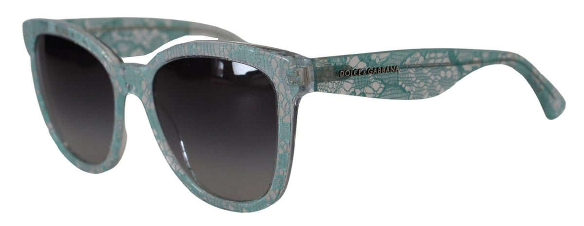 Lunettes de soleil Dolce &amp; Gabbana en dentelle sicilienne infusées de cristaux