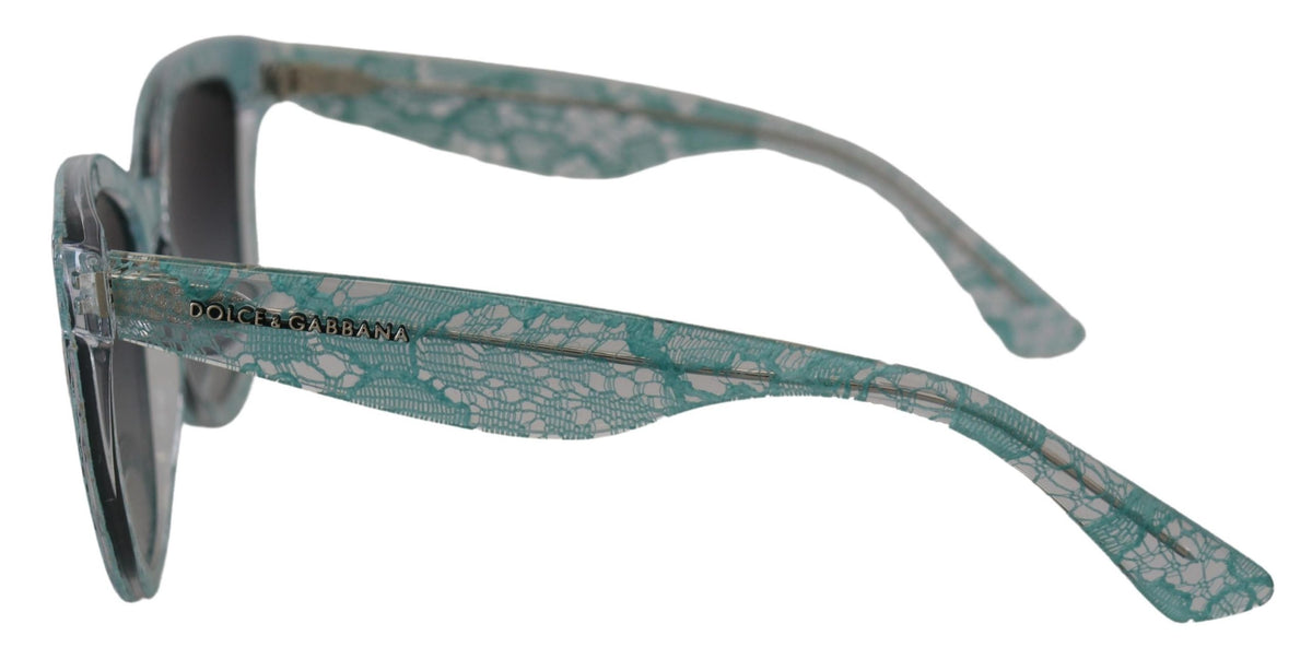 Lunettes de soleil Dolce &amp; Gabbana en dentelle sicilienne infusées de cristaux