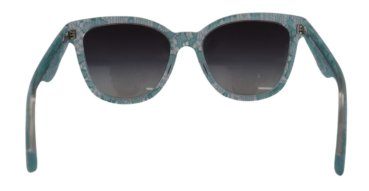 Lunettes de soleil Dolce &amp; Gabbana en dentelle sicilienne infusées de cristaux