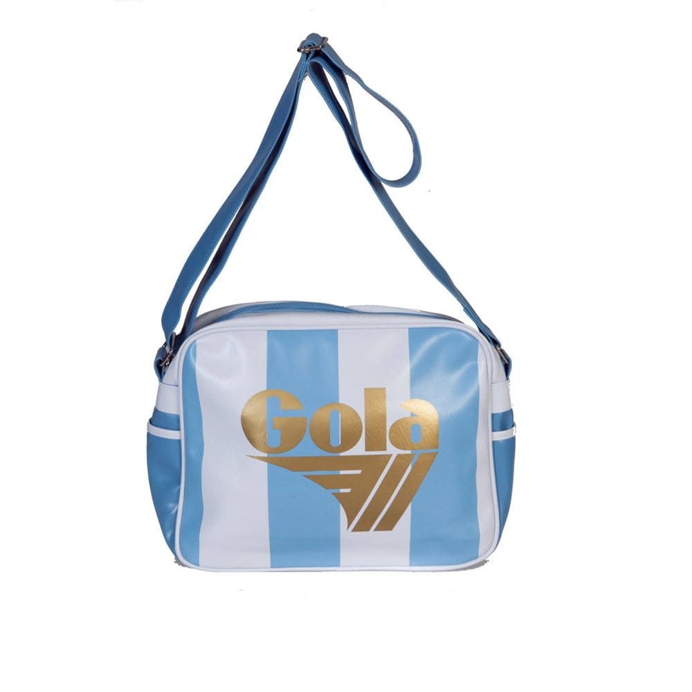 Bolso de mano Gola de tela azul claro