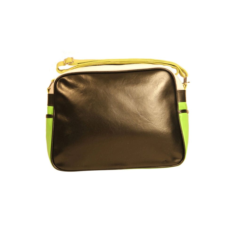 Bolso de mano de tela verde Gola