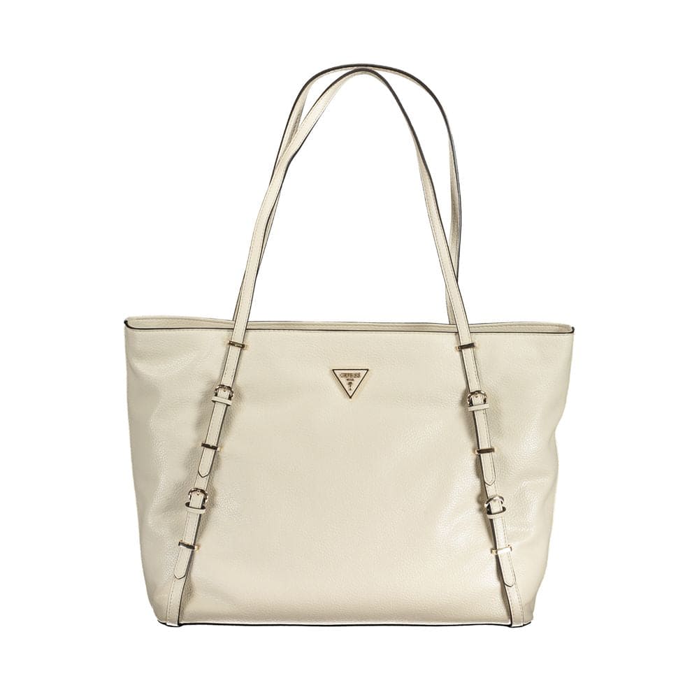 Sac à main Guess Jeans en polyéthylène beige