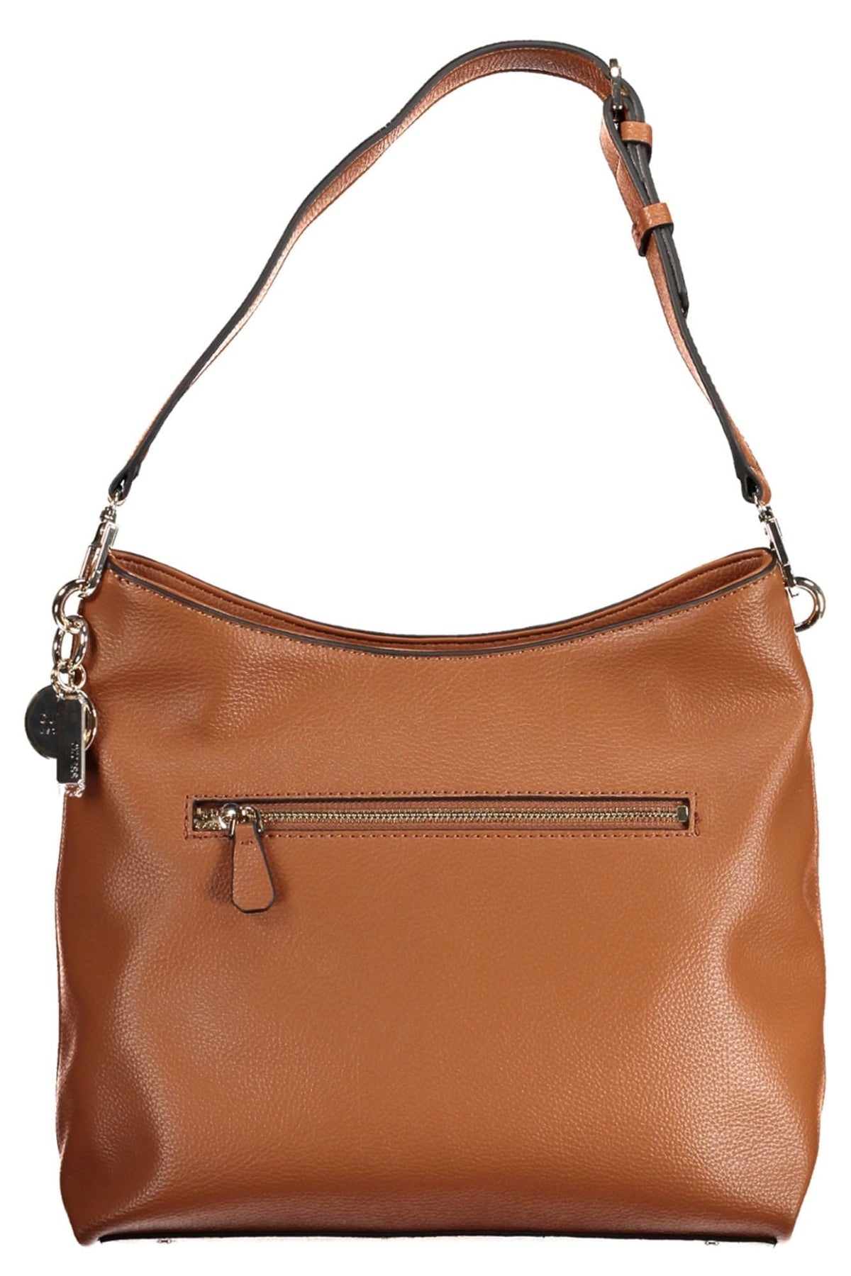 Sac à bandoulière Guess Jeans Chic marron avec détail logo