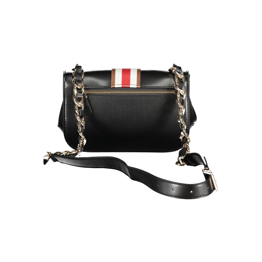 Bolso de mano de polietileno negro Guess Jeans