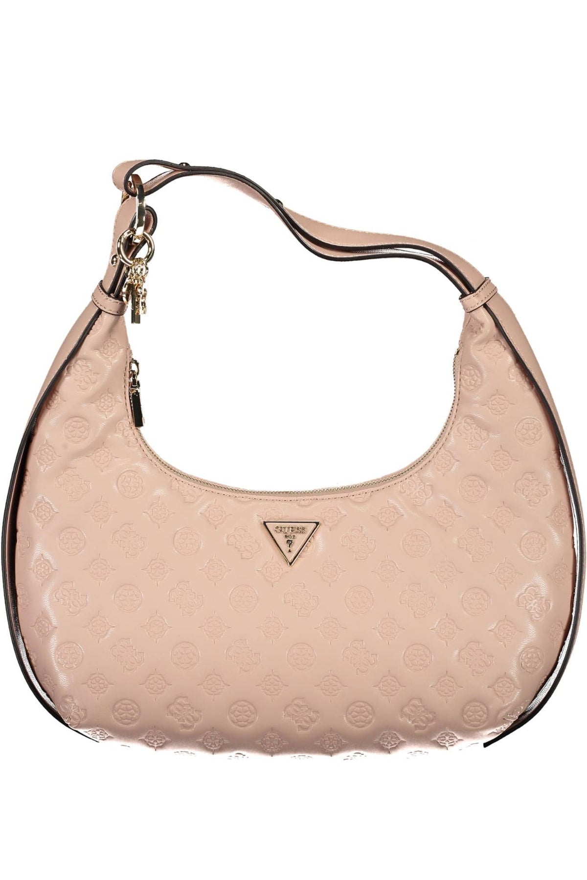 Sac à bandoulière Guess Jeans Chic Pink avec détails contrastés