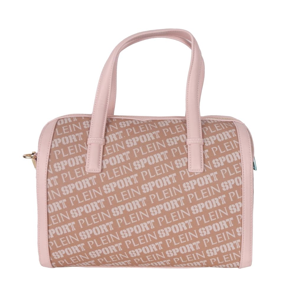 Sac à bandoulière en cuir écologique rose chic Plein Sport