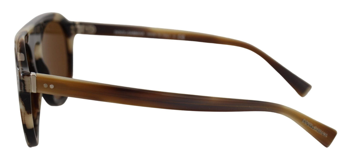 Lunettes de soleil unisexes Timeless Tortoiseshell de Dolce &amp; Gabbana