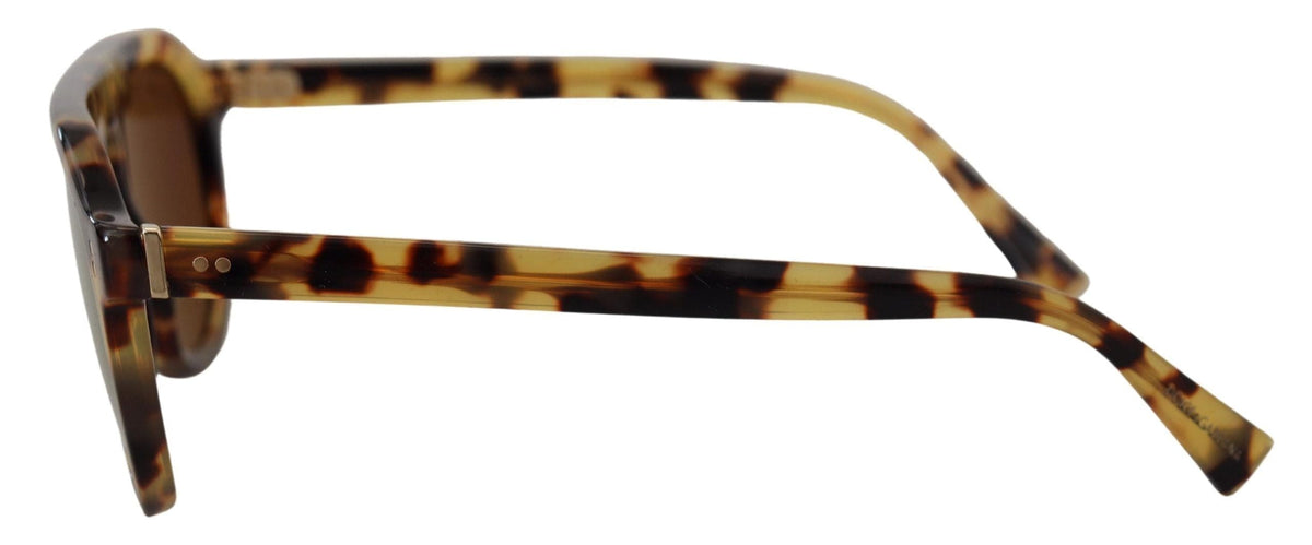 Lunettes de soleil en acétate écaille de tortue Dolce &amp; Gabbana Chic