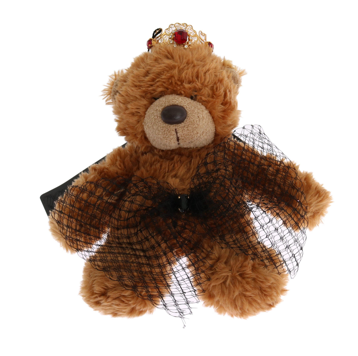 Serre-tête Dolce &amp; Gabbana Teddy Bear avec couronne en cristal