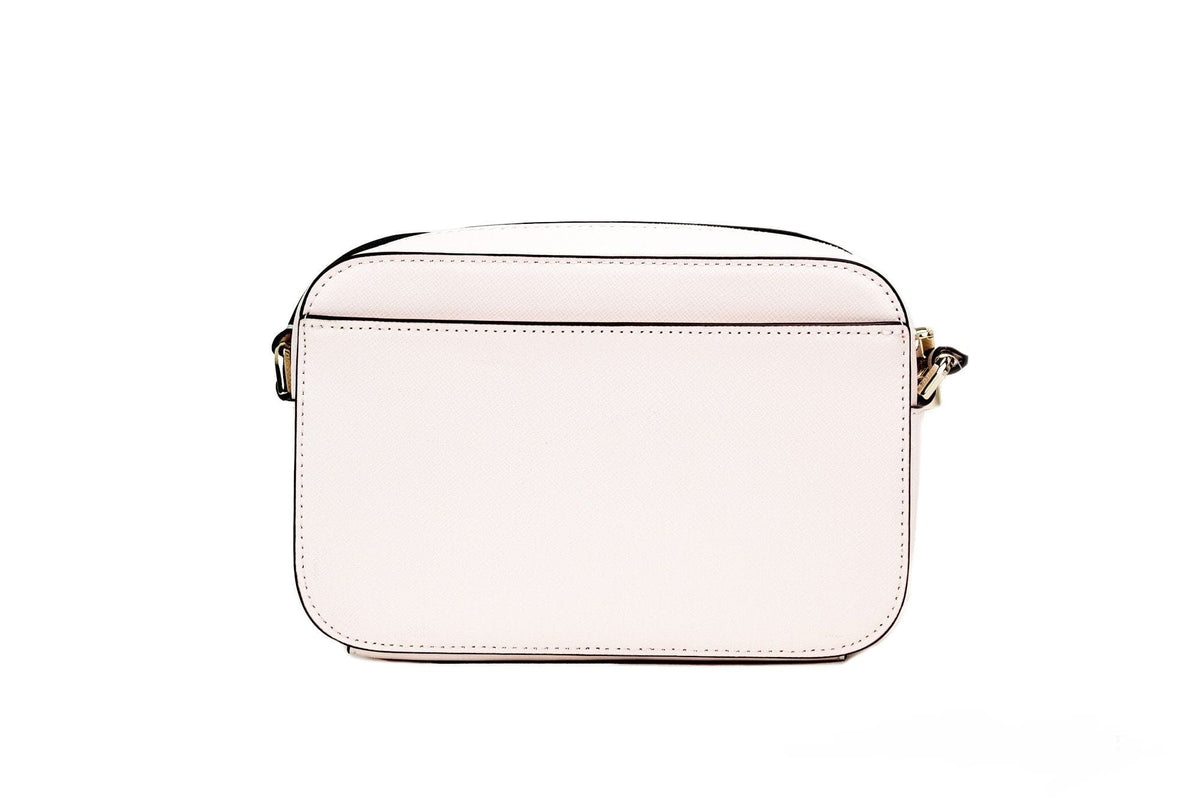 Bolso bandolera Kate Spade Staci Mini de piel saffiano en color rosa claro para cámara